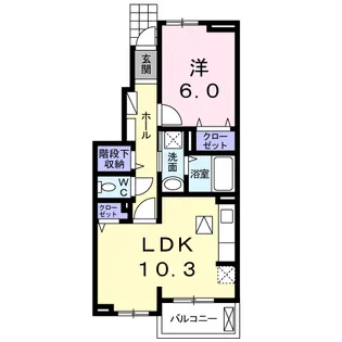 ESTANOFⅡ【1階】の間取り