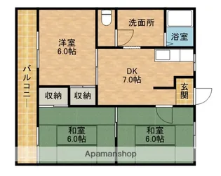 T−STYLE伊太A【2階】の間取り