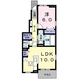 ステラ Ⅰ【1階】の間取り