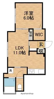 VILLANY NORD【1階】の間取り