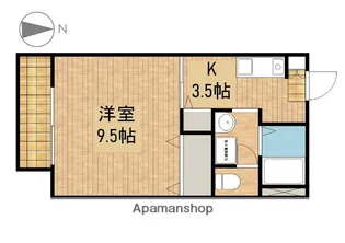 RIND【1階】の間取り