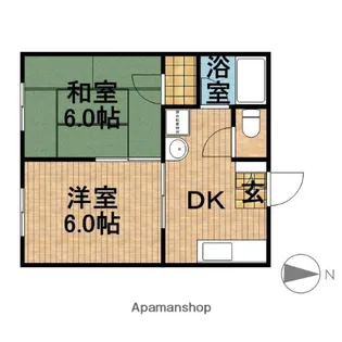 グレースC【2階】の間取り