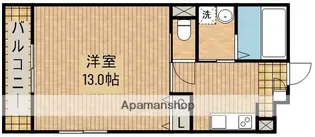 MTH白羽【301号室】の間取り