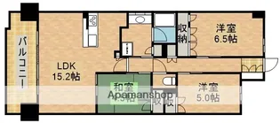 静岡県浜松市中央区常盤町【マンション】の間取り