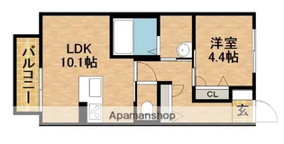 セントラルハウス【103号室】の間取り