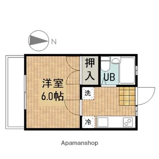 エクセランA【2階】の間取り