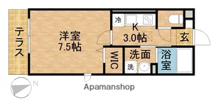 D−HILLS山下【1階】の間取り