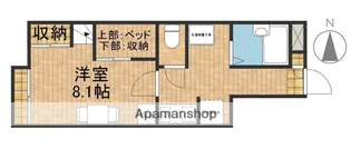 ホークⅡ【1階】の間取り