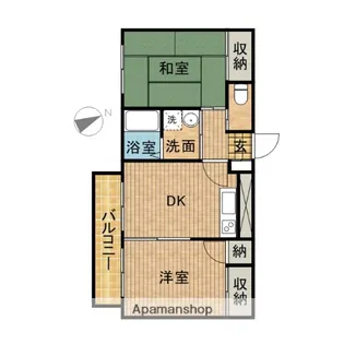 SURPLUS貴梨【1階】の間取り