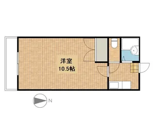 コンフォートハイツ清崎(旧KIYOSAKI)【2階】の間取り
