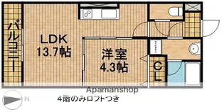 GRANPIA 78【4階】の間取り