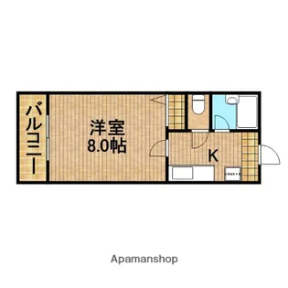 ステラハウス【1階】の間取り