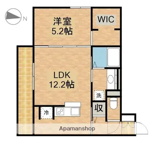 D−HILLS浜北小松【3階】の間取り