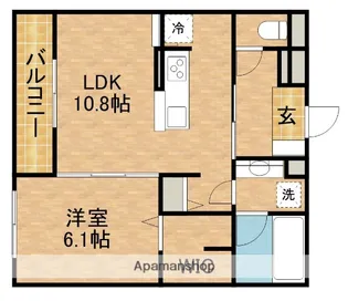 ADVANCE【1階】の間取り
