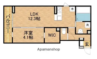 たちばな【1階】の間取り