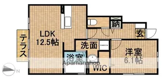 BELLWOODⅡ【1階】の間取り