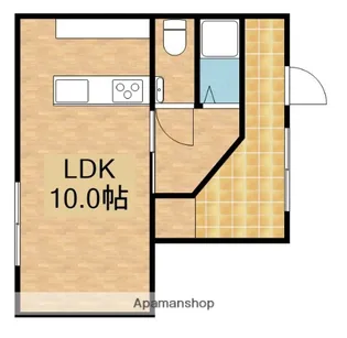 名倉荘Ⅰ【1階】の間取り