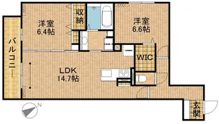 静岡県浜松市中央区鴨江2丁目【アパート】の間取り