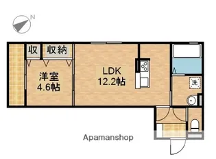 D−HILLS龍禅寺【1階】の間取り