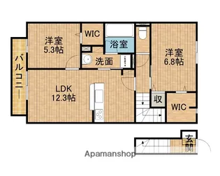 ノワール【2階】の間取り