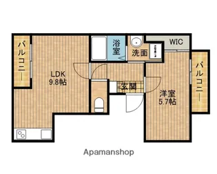 サントノーレ【2階】の間取り