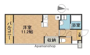 メゾンド・レアチーズ【3階】の間取り