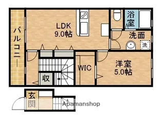 LOTUS新居2【2階】の間取り