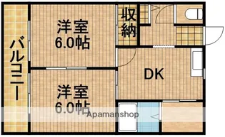 サンスリーゼ【A101号室】の間取り