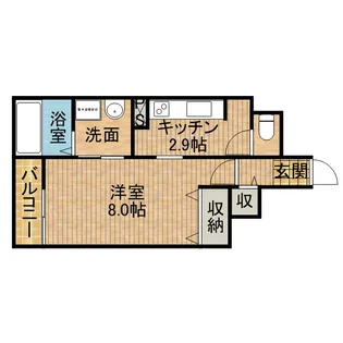 ブライトハウス【3階】の間取り