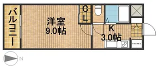初生マンション【2階】の間取り
