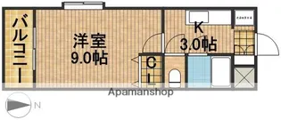 ラ・セフィーロⅥ【1階】の間取り