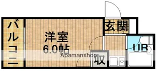 カレッジタウンウィング【228号室】の間取り