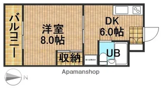 グランドゥールⅡ【1階】の間取り