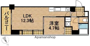 アップル第7マンション【3階】の間取り