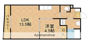 LUPINUS【202号室】の間取り