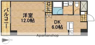 MPⅩ番館【206号室】の間取り