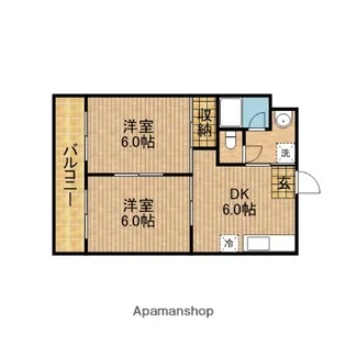 BSマンション【4階】の間取り