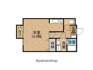 コートスバルD【2階】の間取り