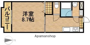 プレジール【3階】の間取り