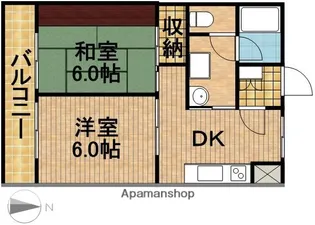 メゾン・ド・アムール【4階】の間取り