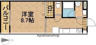 PASTEL【106号室】の間取り