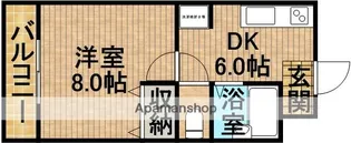 静岡県浜松市中央区曳馬6丁目【マンション】の間取り
