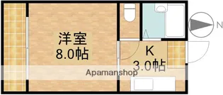 センチュリープラザ【1階】の間取り