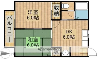NOBLE RESIDENCE【1階】の間取り