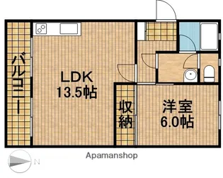 豊田ヒルズ【2階】の間取り