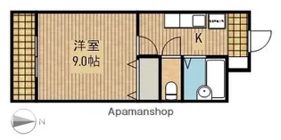 ソレイユ【3階】の間取り