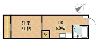 エスポアールⅡ【2階】の間取り