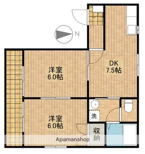 セルラヴィーヌ【1階】の間取り