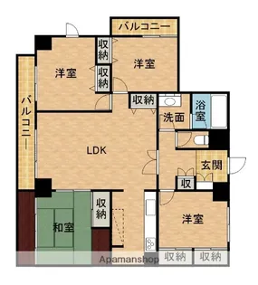 グランフォルム【4階】の間取り