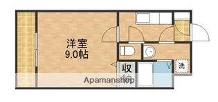 サリエンテ代官山Ⅱ【2階】の間取り